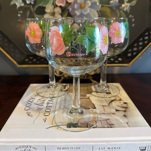 Fransican Desert Rose Goblets